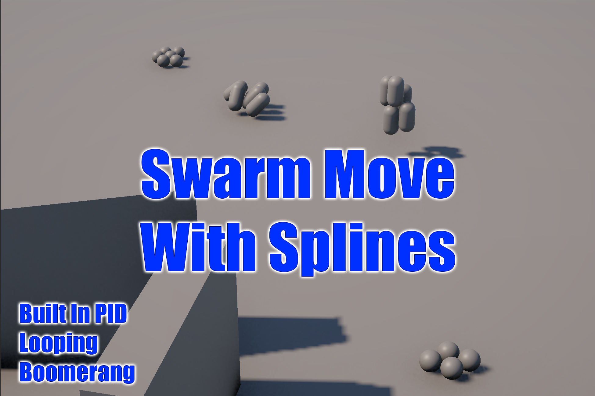 Swarm Move With Splines